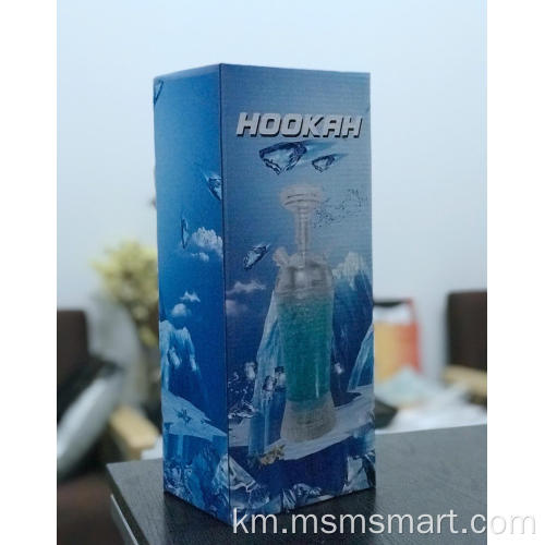 Hookah Cup Shisha Travel LED Light រថយន្ត Shisha